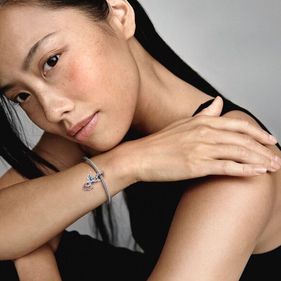 🌺Pandora Mythical Phoenix Dangle Sterling Silver Charm For Pandora Bracelets - Picture 5 of 8